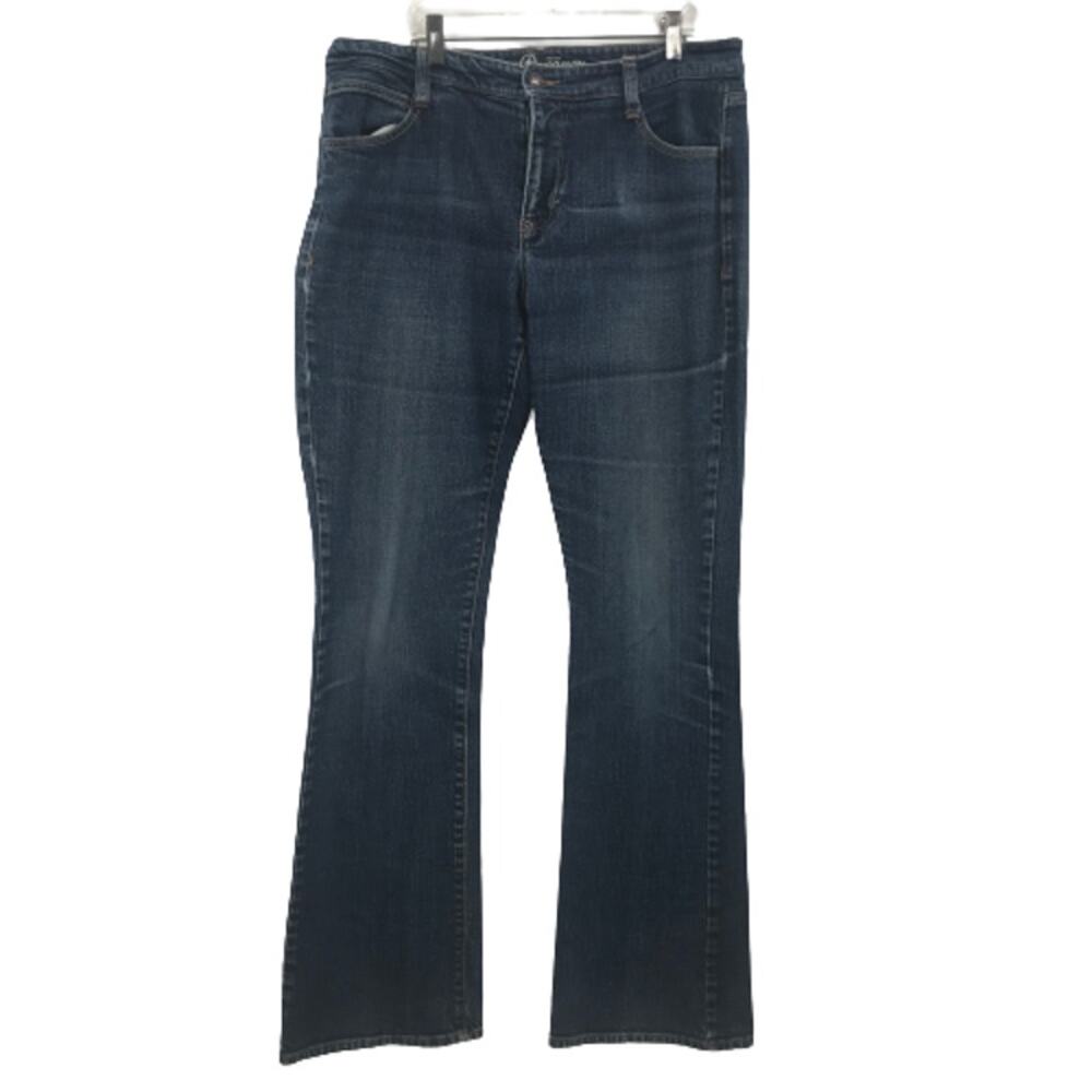 Dreamer Wide Leg Bootcut Jeans Mid Rise Waisted